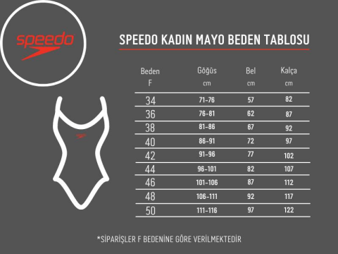 SPEEDO ENDURANCE PLUS KADIN YÜZÜCÜ MAYOSU 8-11714H160