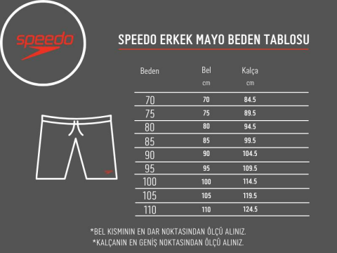 SPEEDO ECO ENDURANCE PLUS ERKEK YÜZÜCÜ MAYOSU 8-1284015143